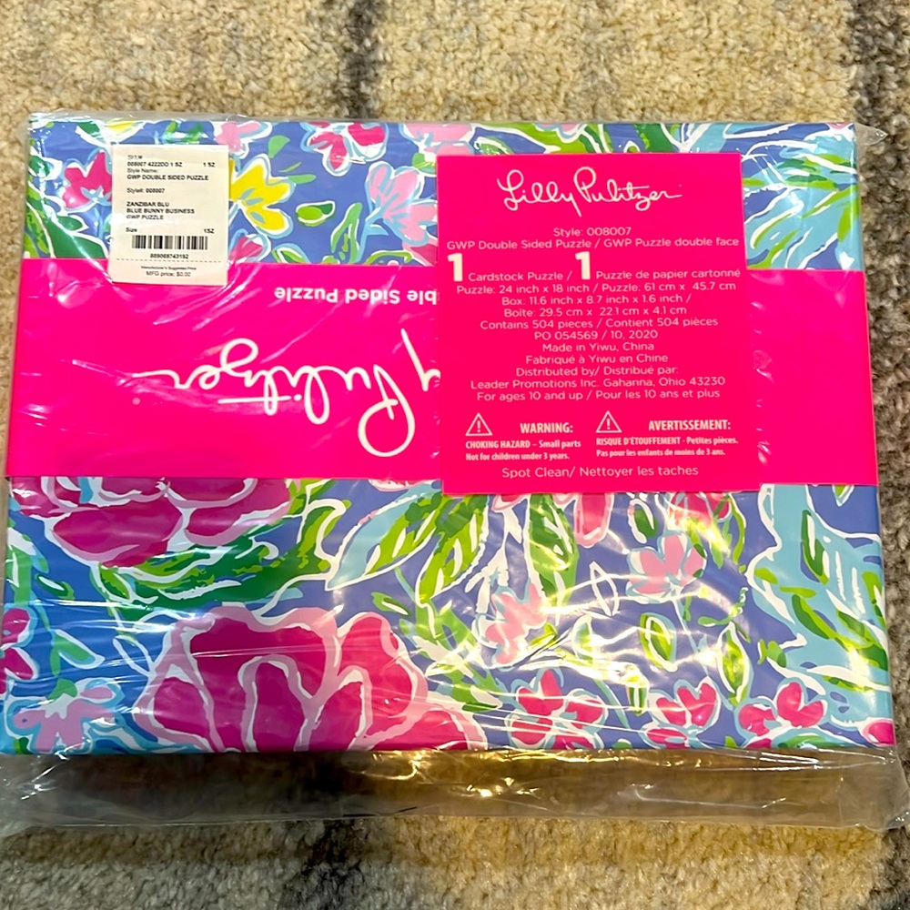 NWT never opened Lilly Pulitzer puzzle